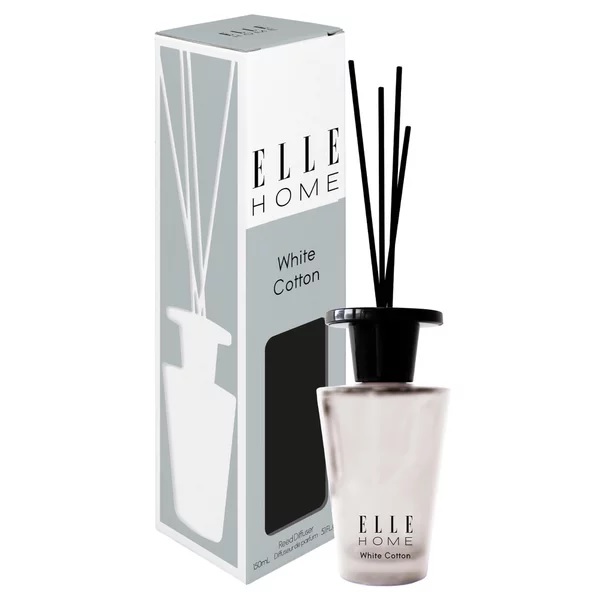 Elle Home White Cotton Scented Diffuser 150 ml